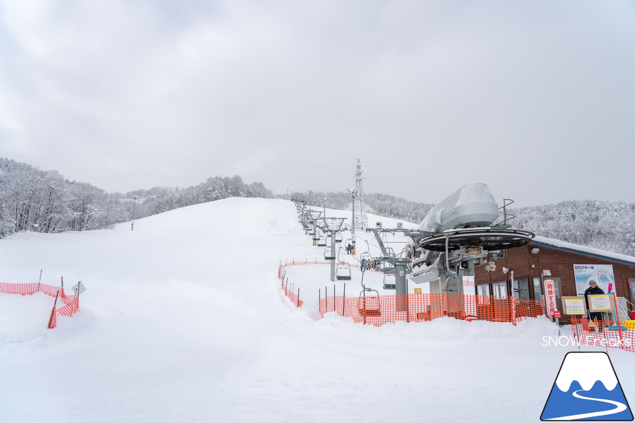 士別市日向スキー場　地元スキーヤーの皆さんと一緒に道北屈指の豪雪パウダーを心ゆくまで、滑る、滑る、滑る！